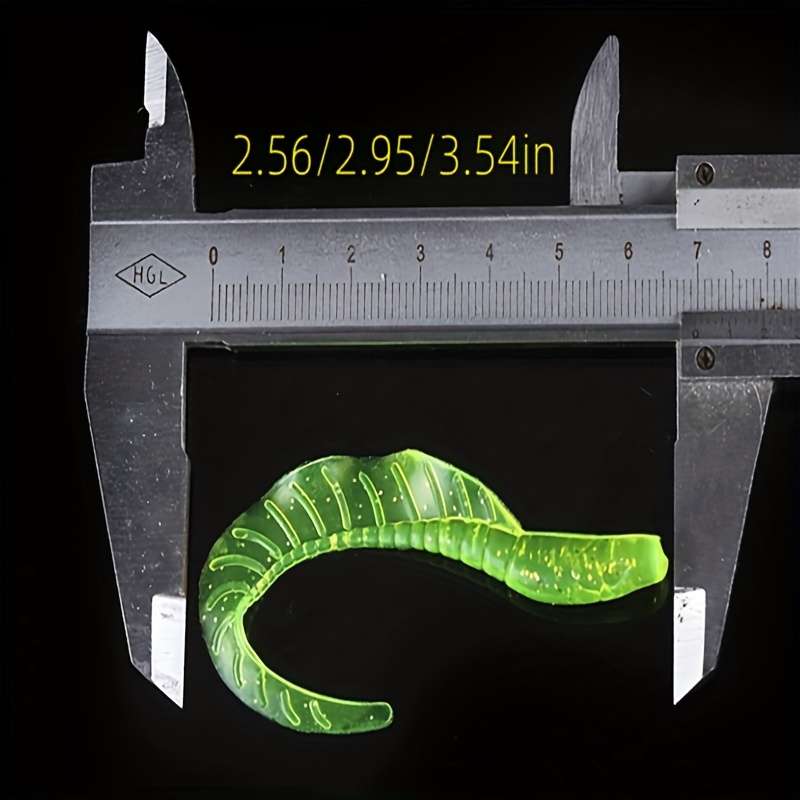 10pcs 9cm Biomimetic Curlee Soft Bait Outdoor Fishing Gear Supplies