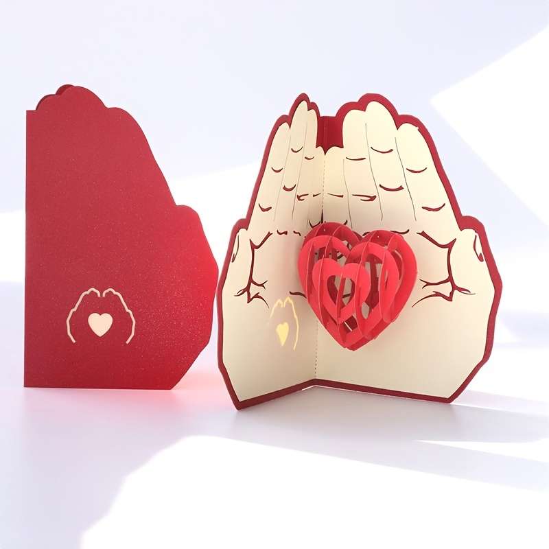 Greeting Cards Items Love In Hand
