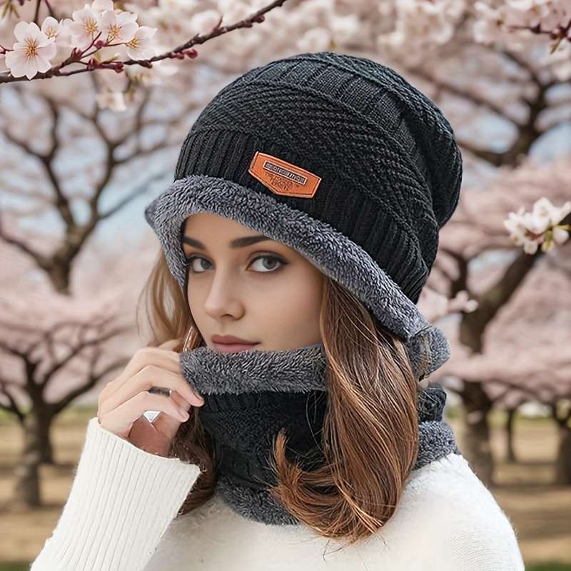 Hat Size One Size Style Red Touch Screen Gloves