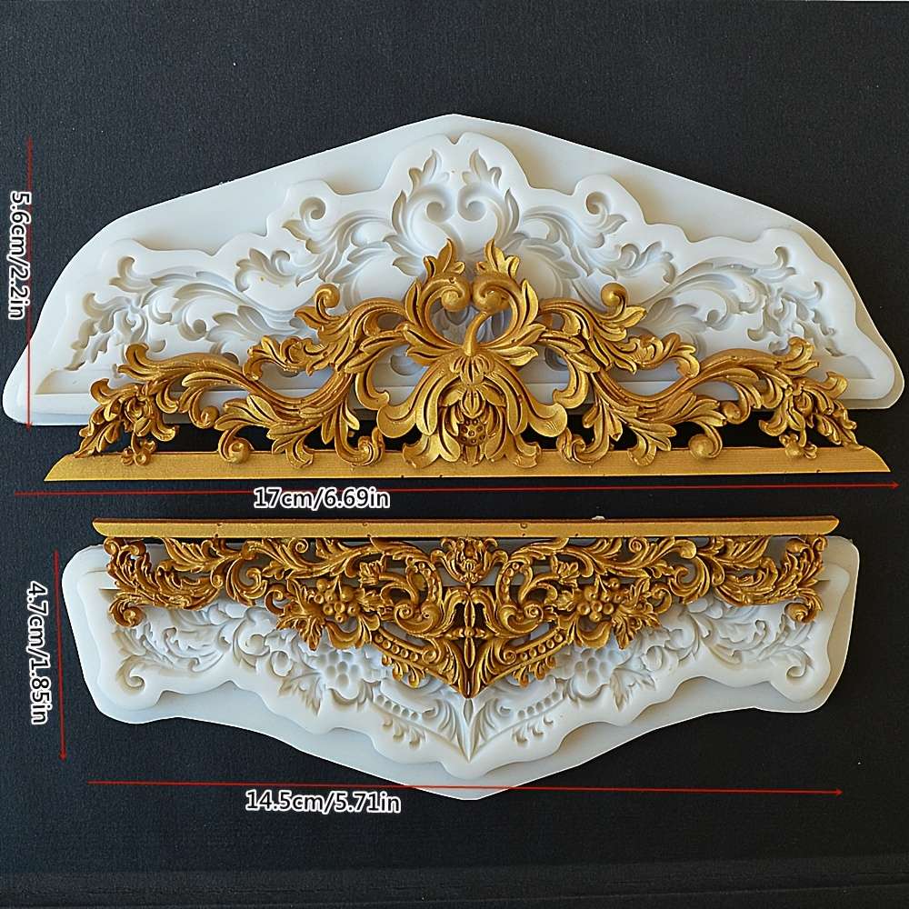 Suitable For Baking Molds Style Relief Lace 1