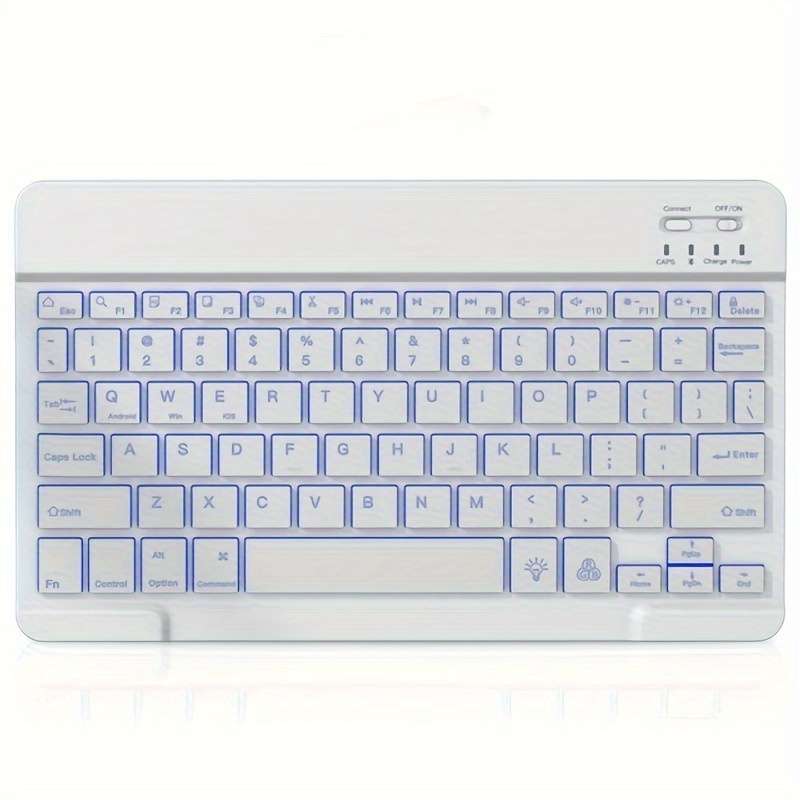 Keyboard Color White Size 10 Inches