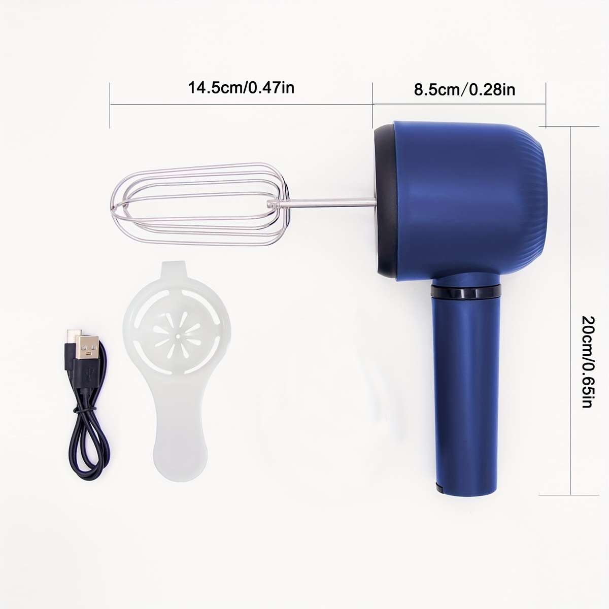 Egg Beater Color Blue Quantity 2 Noodle Sticks