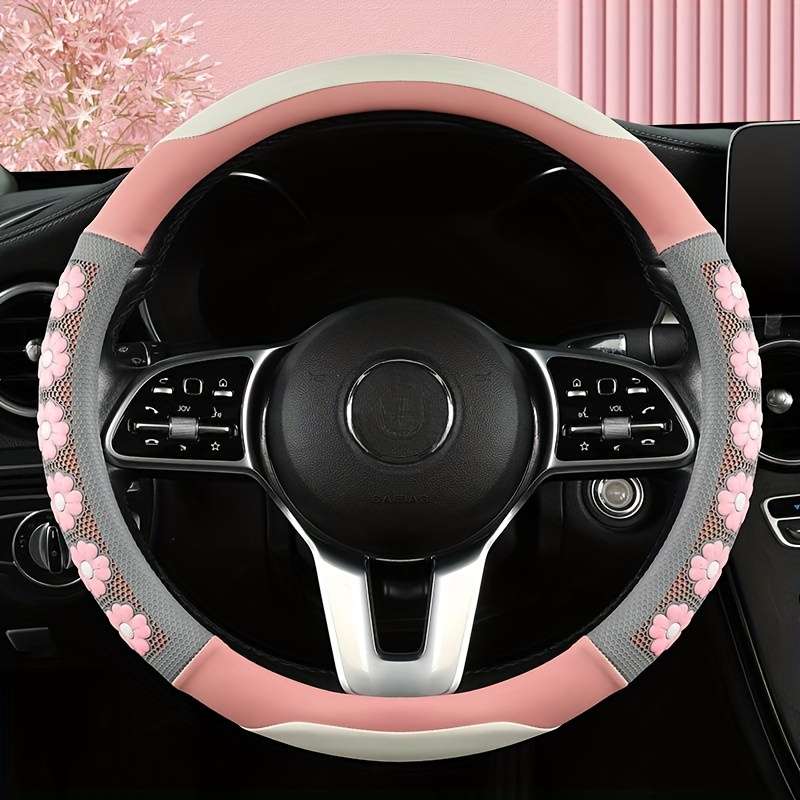 Car Steering Wheel Cover Blue