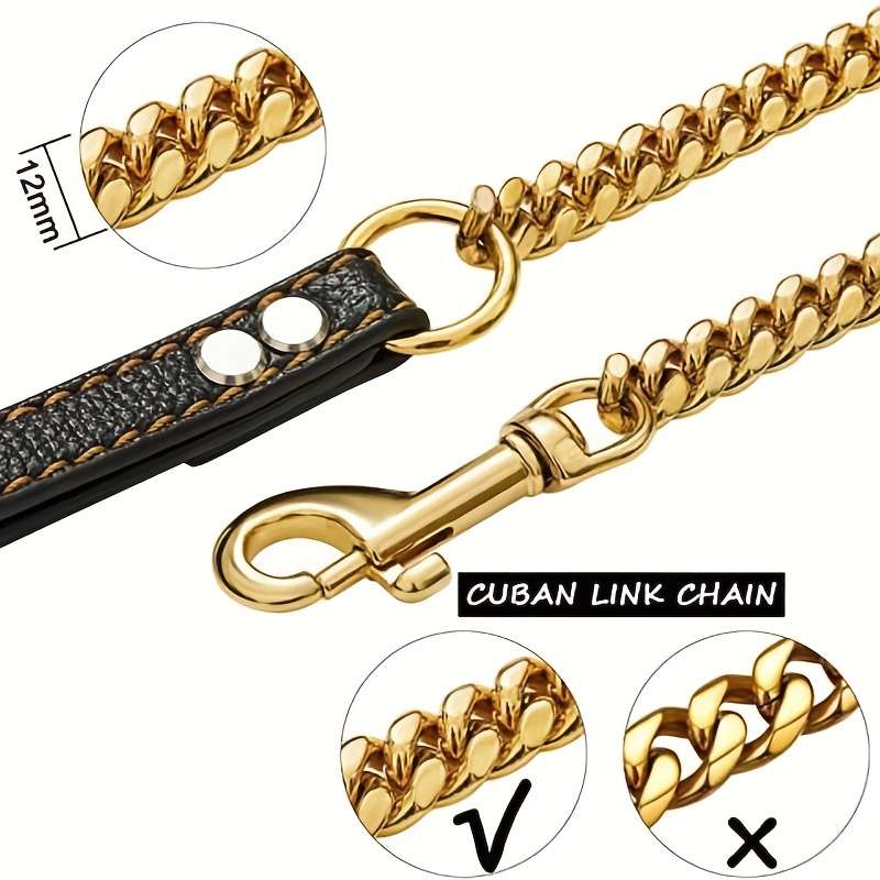 Dog Leash Color Golden Size 5Xl