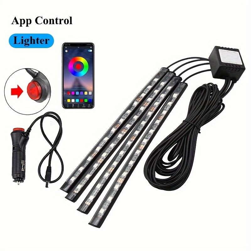 Car Lights Model 2.54 Cm 4 App Control
