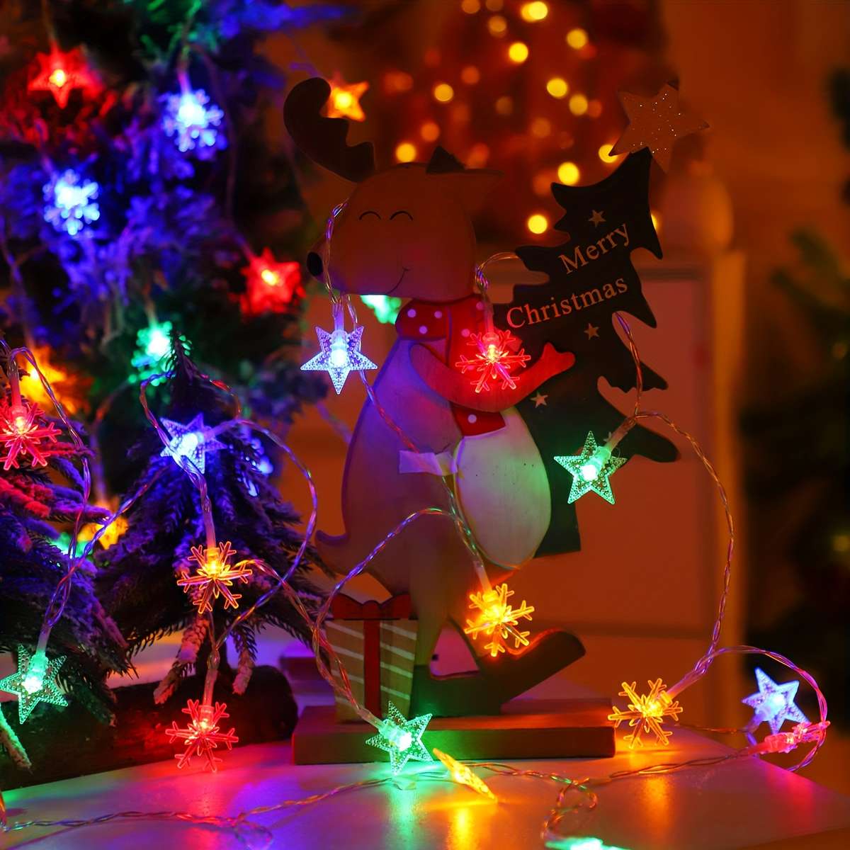 Christmas Lights Multicolor Size 1.5M 4.92Ft