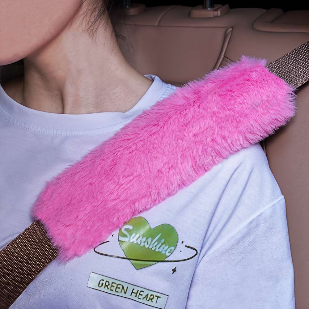 Car Steering Wheel Cover Red 5Pcs