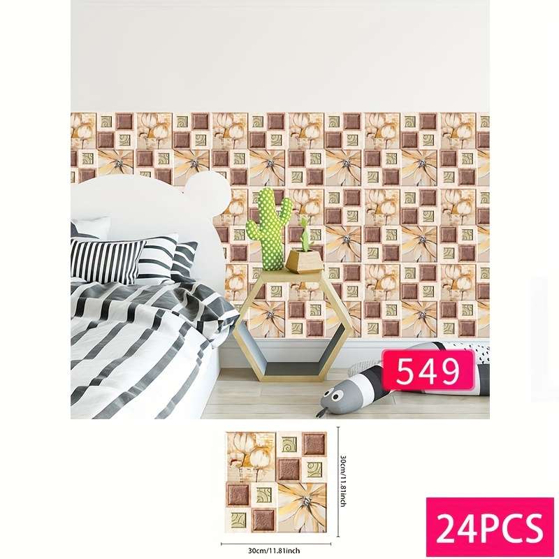 Classic Self Adhesive Cupboard Wrap Model 2-24pcs set