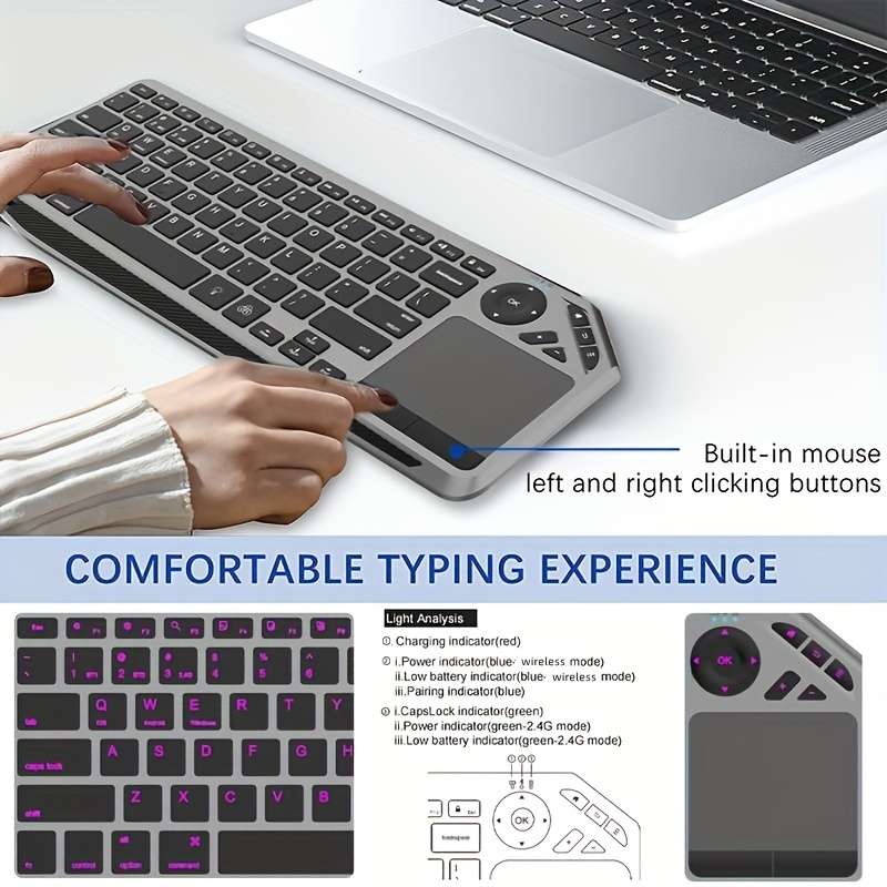 JOMAA 2.4G Wireless Keyboard