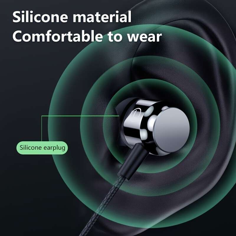 Wired Headphones Green