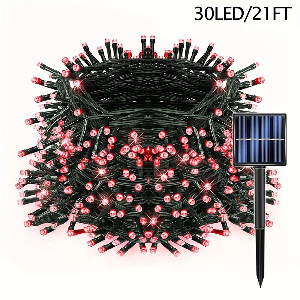 String Lights Color Red Quantity6.4Meter 30 Led