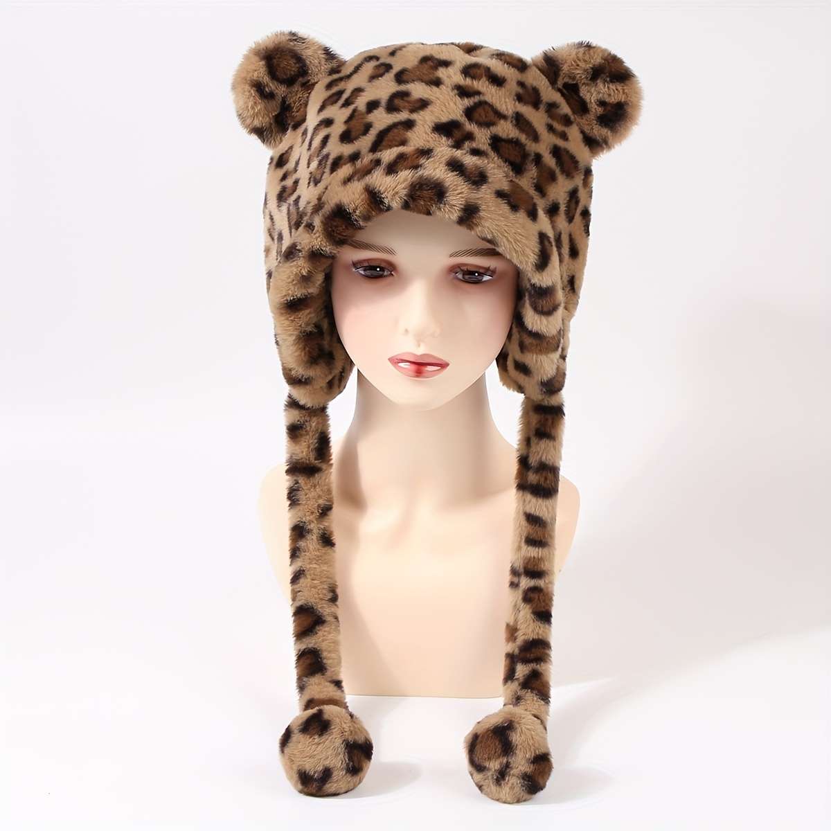 Winter Hat Color Khaki Size 54 58Cm