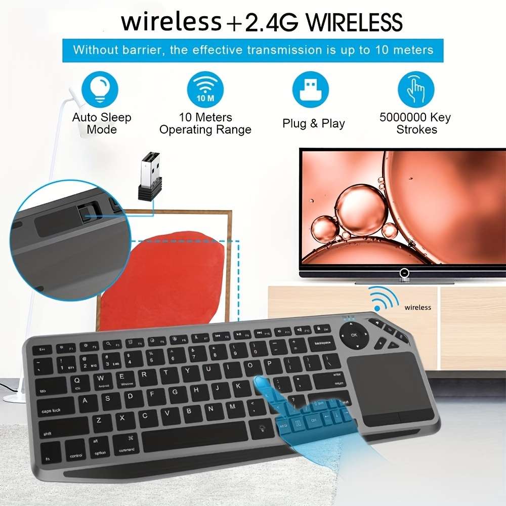 JOMAA 2.4G Wireless Keyboard