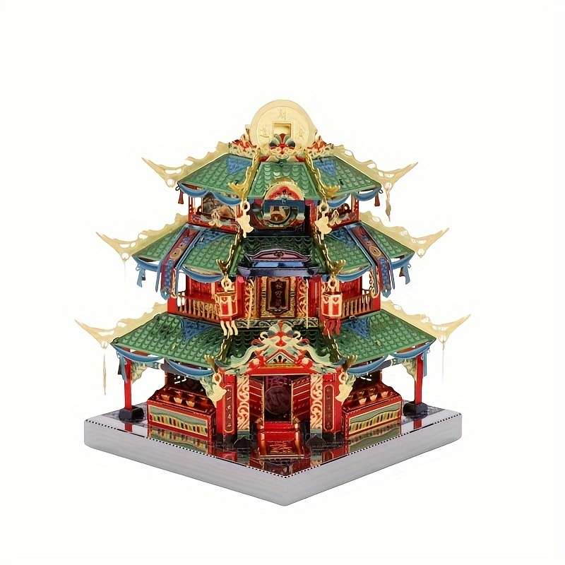 3D Building Model Puzzle Set Items Zuixiao Tower