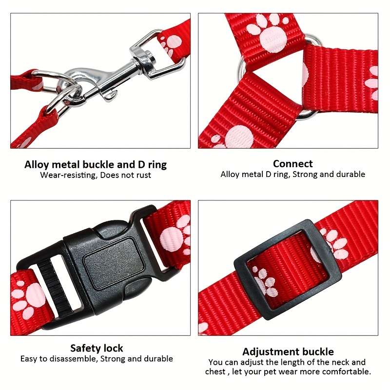 Dog Leash Color Red Size S
