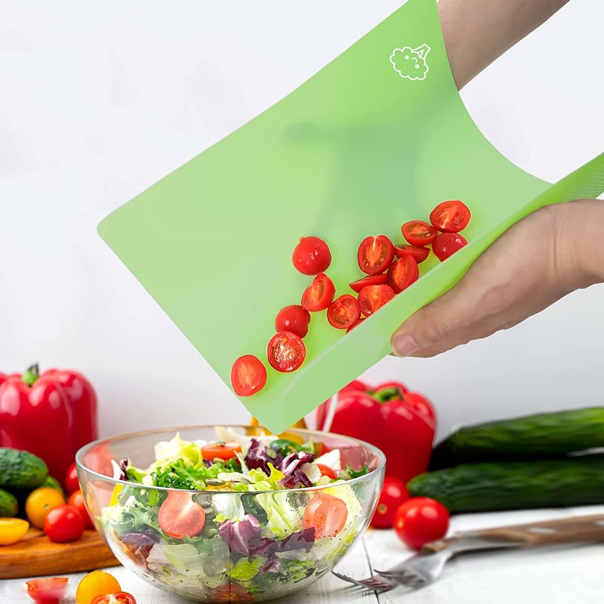 Cutting Board Color 7 Pack Colored