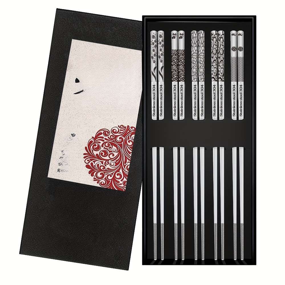 Chopsticks Style Style 2 5 Pairs In Gift Box