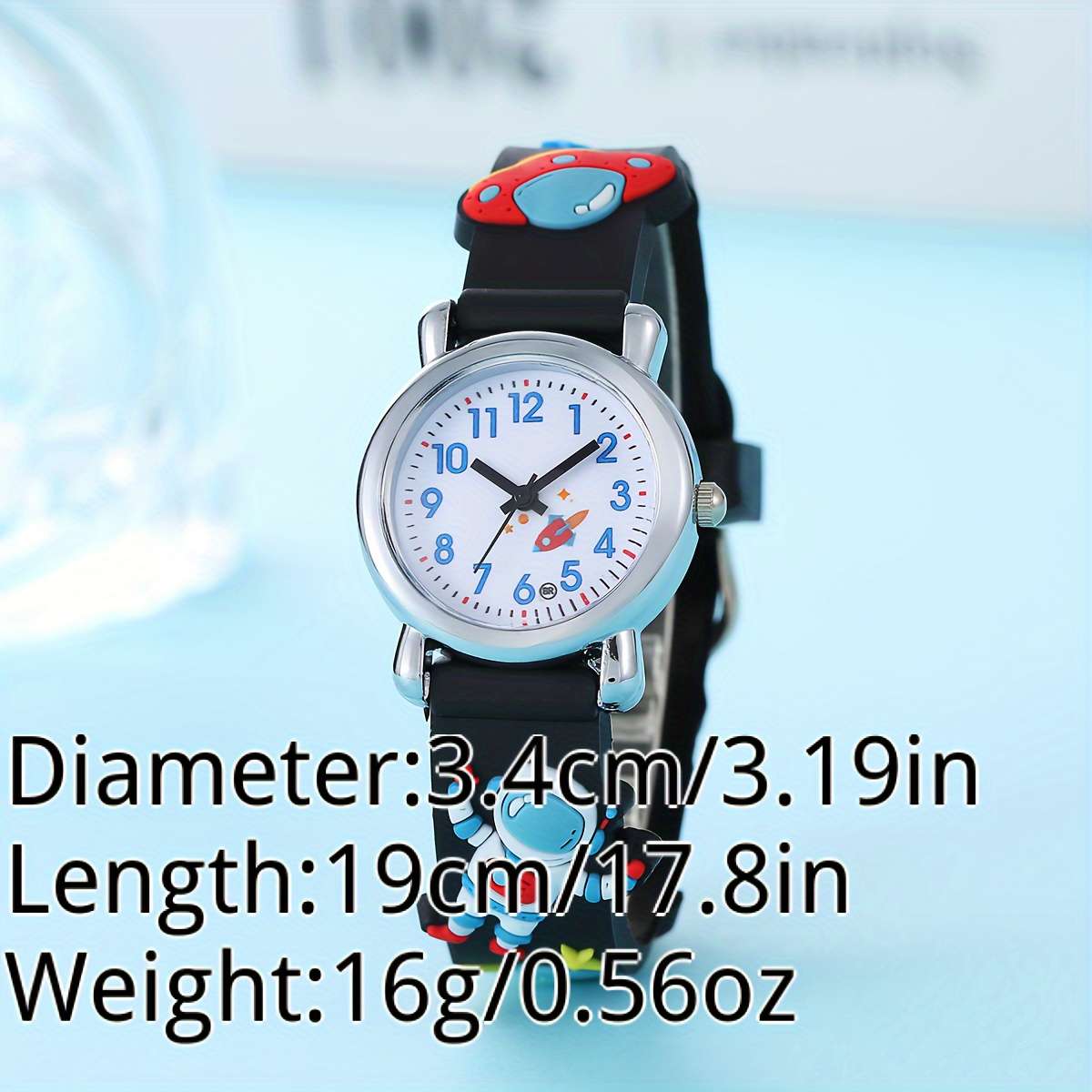 Youngsters' ' ' Space Astronaut Ufo Flying Saucer Watch With Analog Pointer