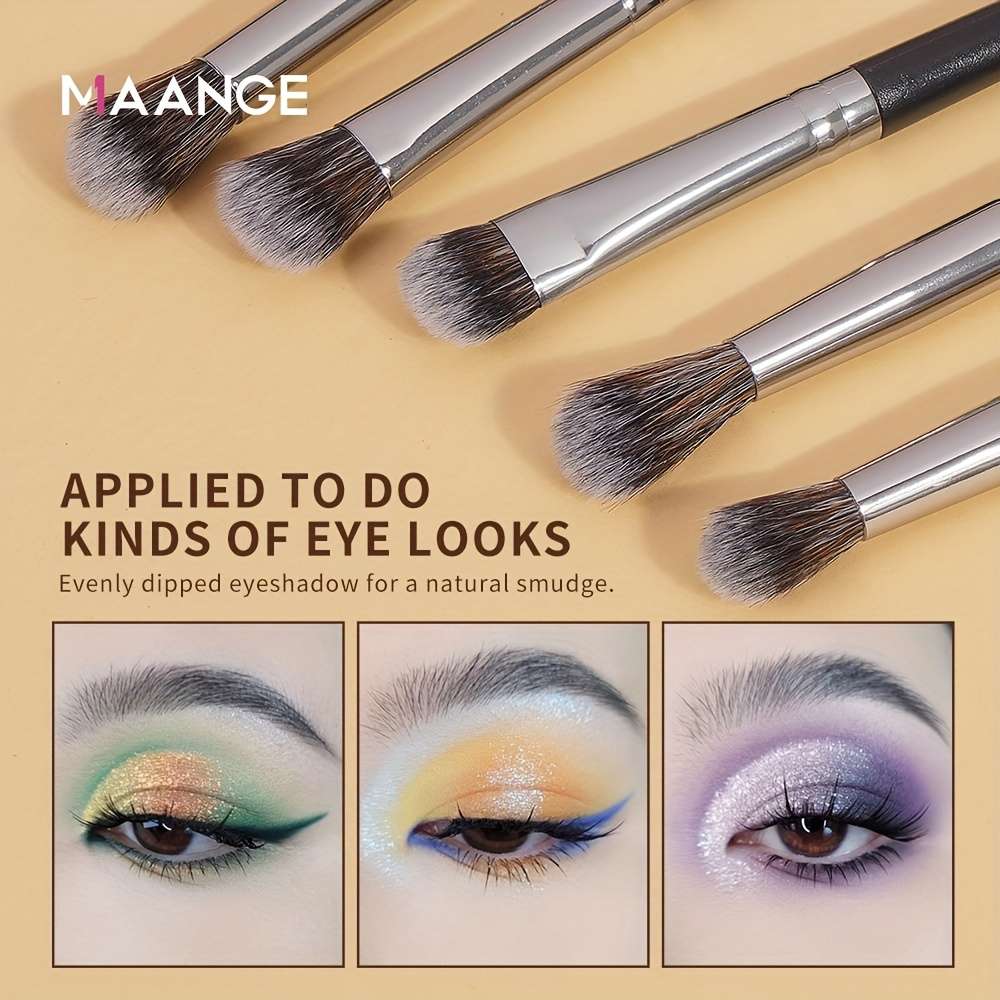Makeup Brush Set Color Champagne