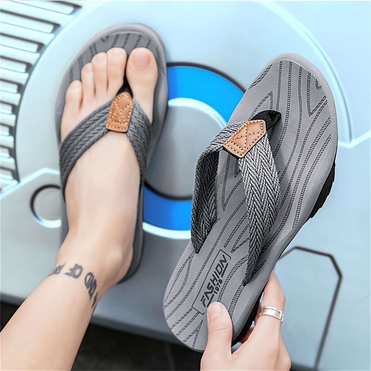 Sandals Color Dark Brown Size Uk 6.5 7
