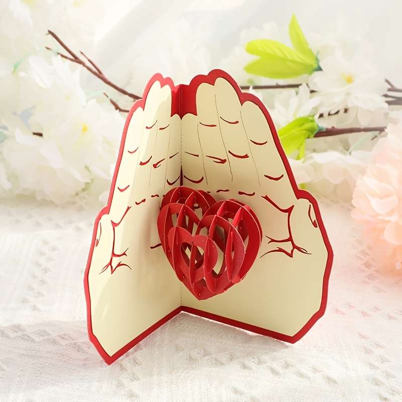 Greeting Cards Items Love In Hand