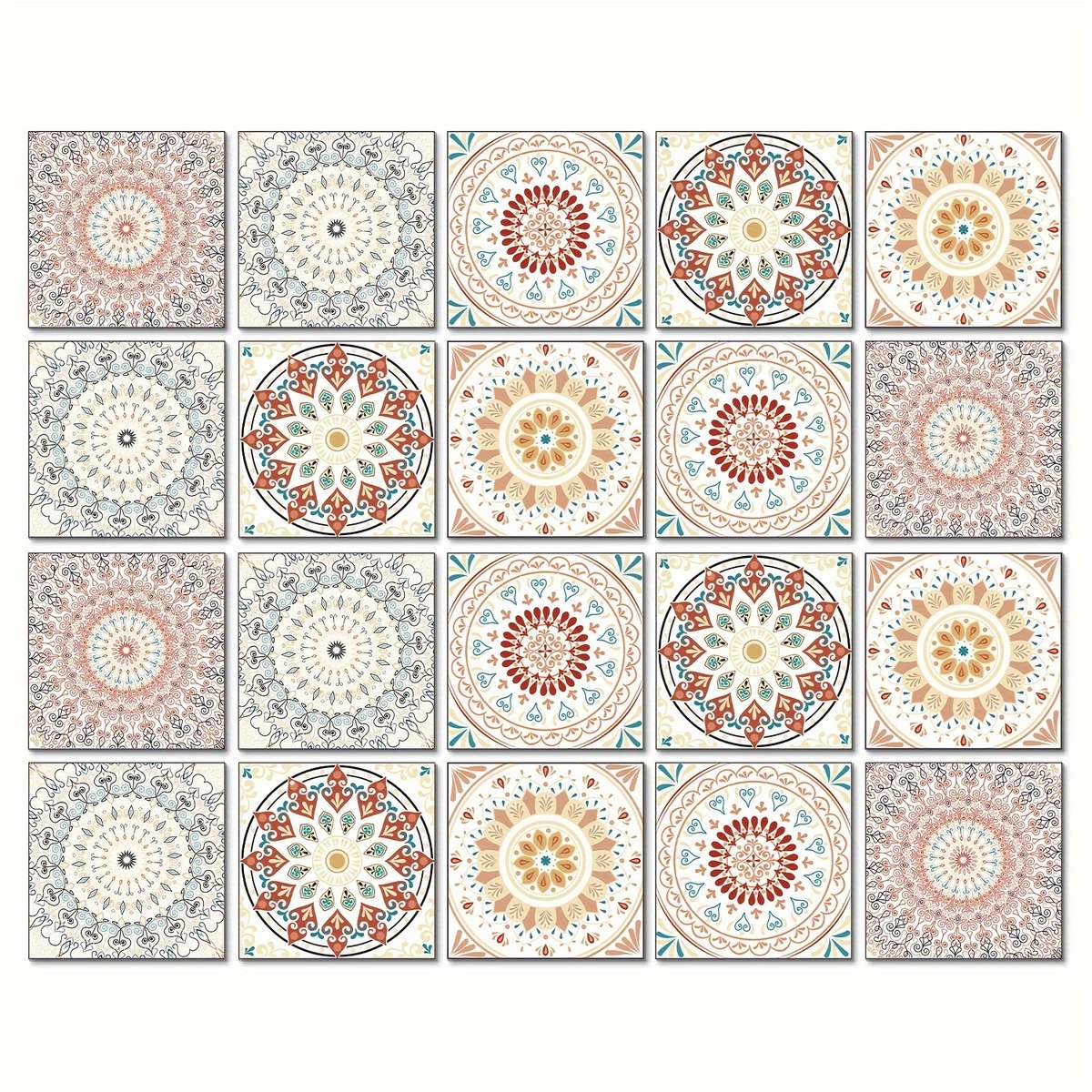 Floor Stickers Size 20X20Cmx5Pcs