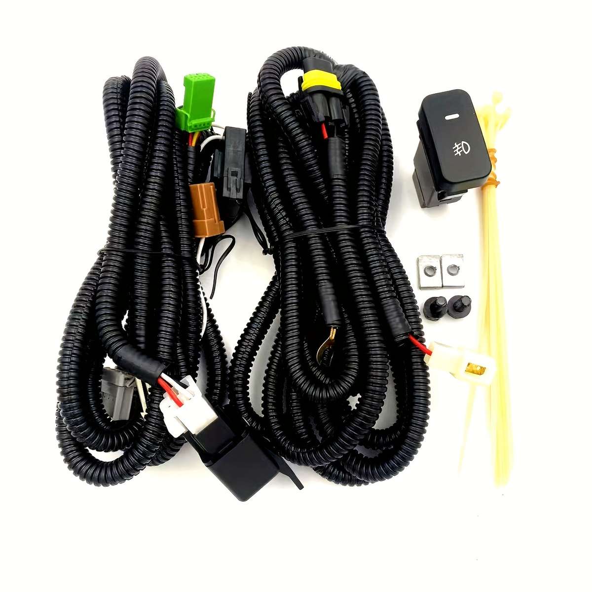 Car Lights Items 2Pcs With Wiring Kit