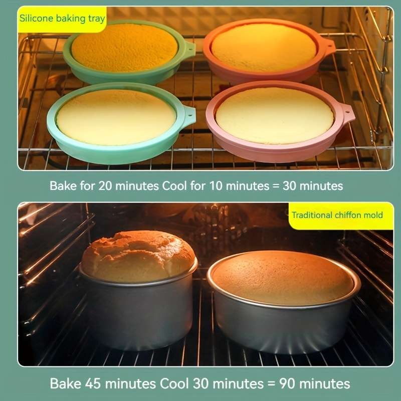 Suitable For Baking Molds Items 10.16Cm 4Pcs  Set