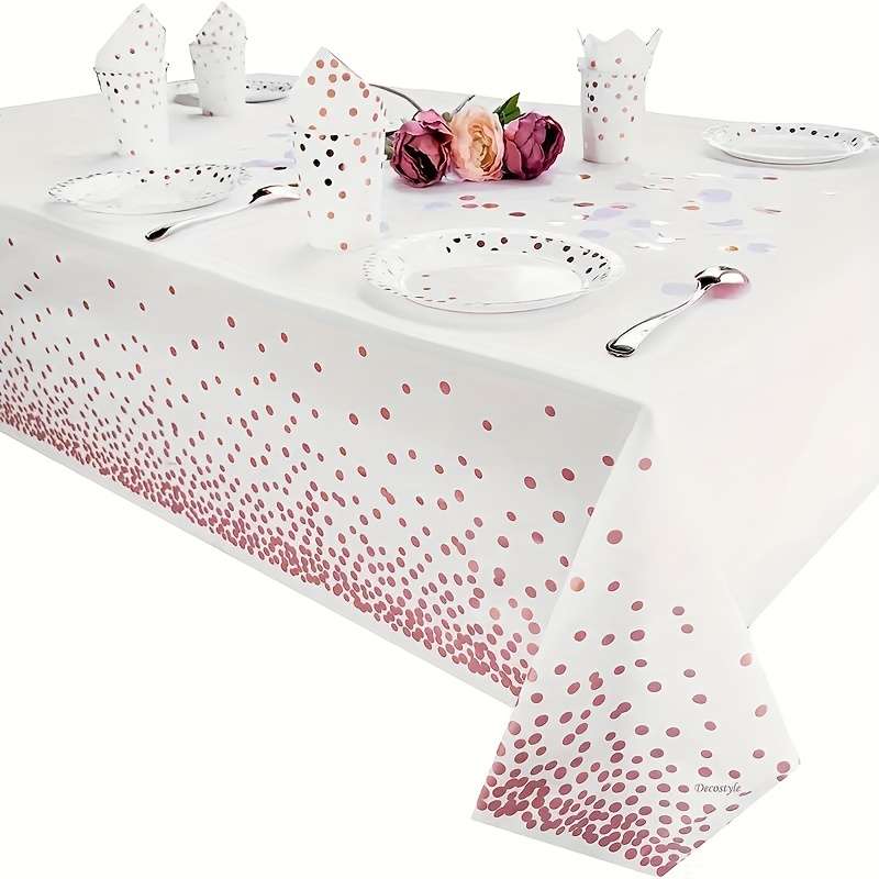 Christmas Tablecloth Color Redx6