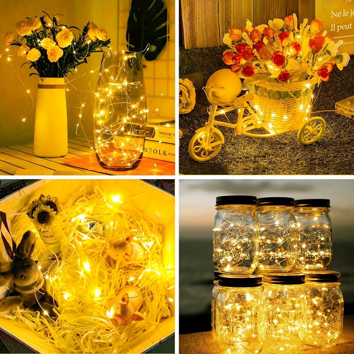 String Lights Color Colored Light Size6.5Ft 20Led
