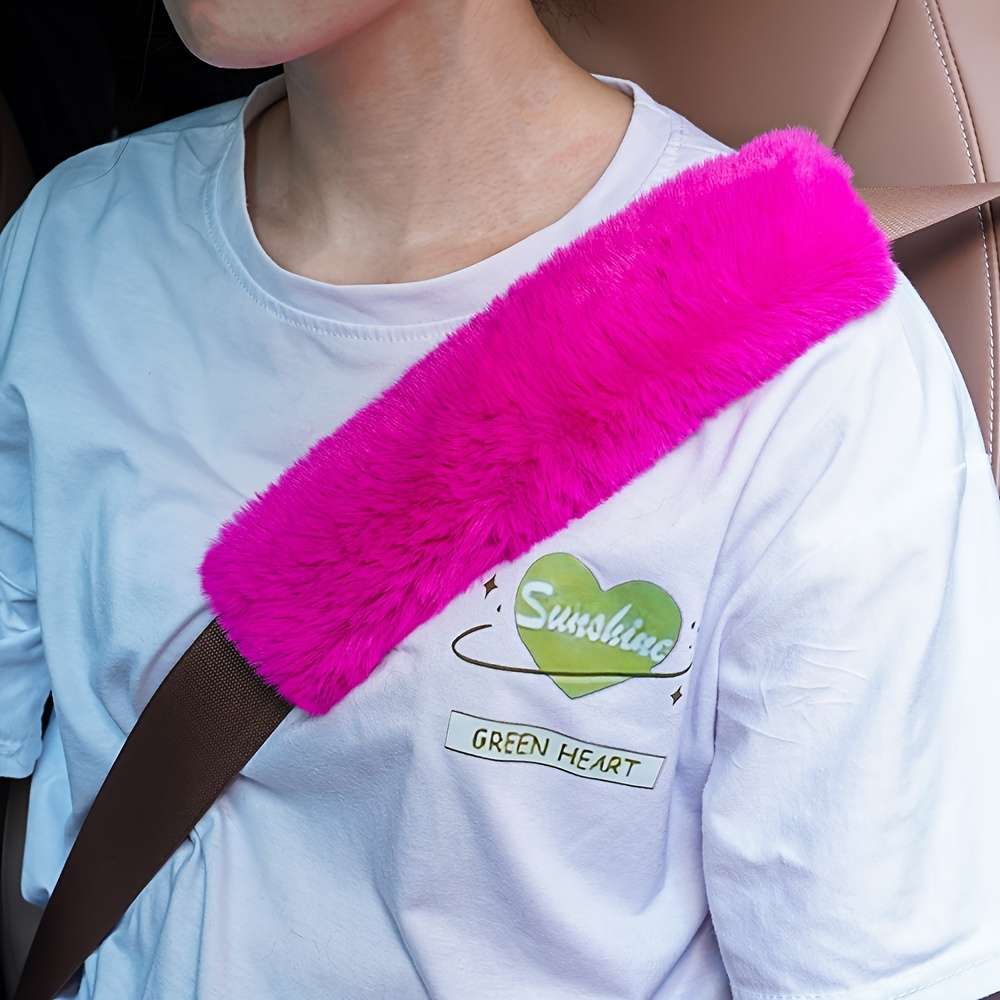 Car Steering Wheel Cover Red 5Pcs