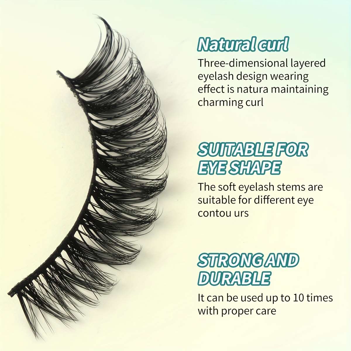 False Eyelashes Model Mgy7645 5