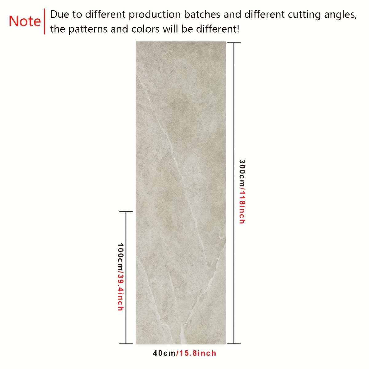 Floor Stickers Size 100.08Cmx40.13Cm