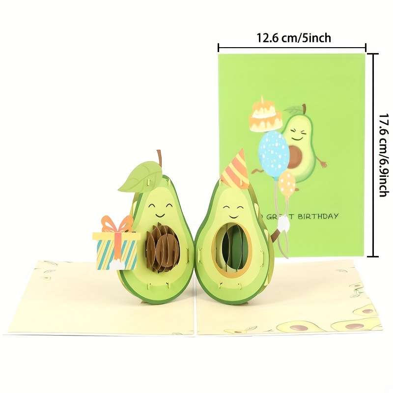 Greeting Cards Style Avocado