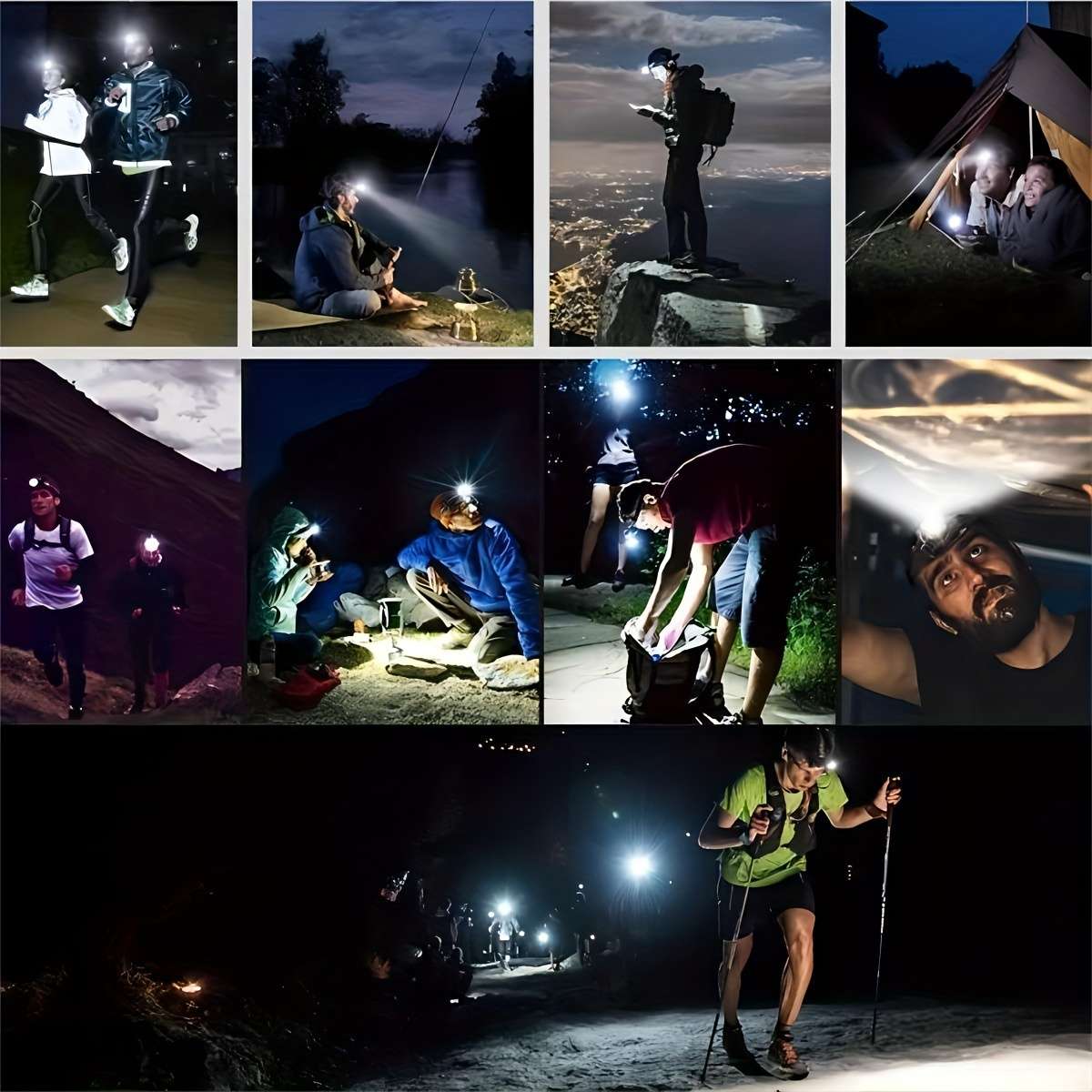 Ultra Staaricc 1Pc Ultra Bright Rechargeable Xpe Spotlight Travel Reliable