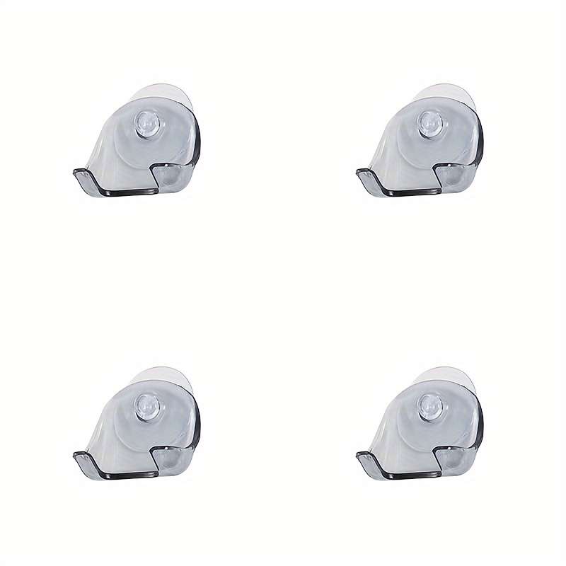Bathroom Storage Rack Color 2Pcs Transparent Gray