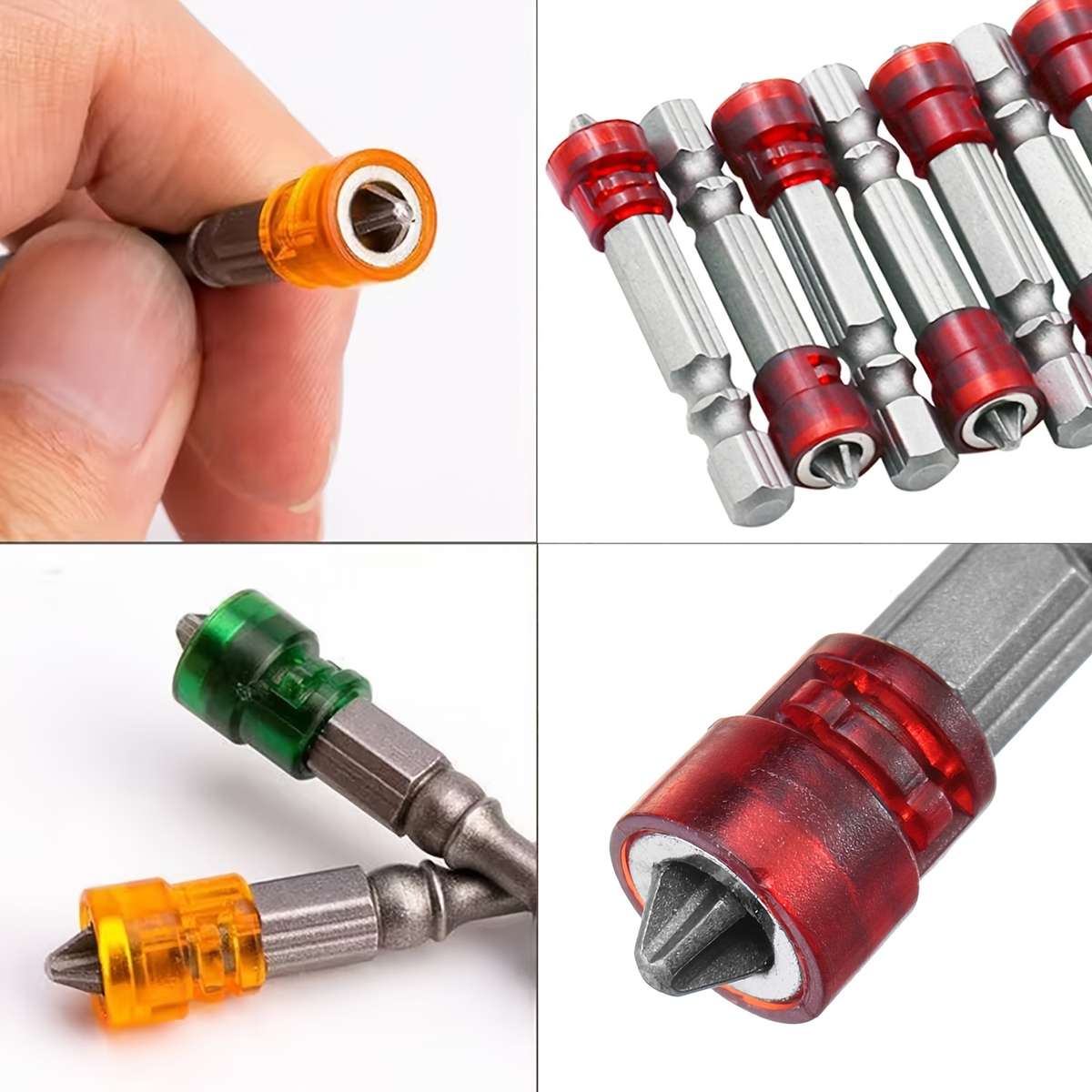 Screwdriver Bit Tool Set Color Yellow Quantity 10Pcs