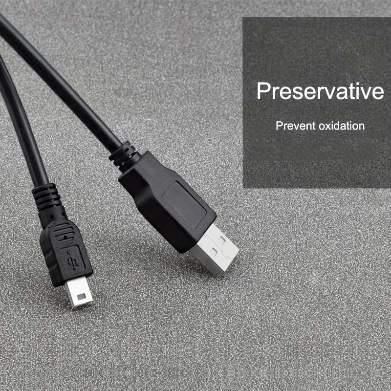 1pc Mini USB Cable Charge Sync Data Lead Phone fast Charger for MP3 MP4 player Car DVR GPS di