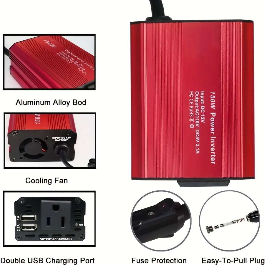 Inverter Items Red 150W 110V