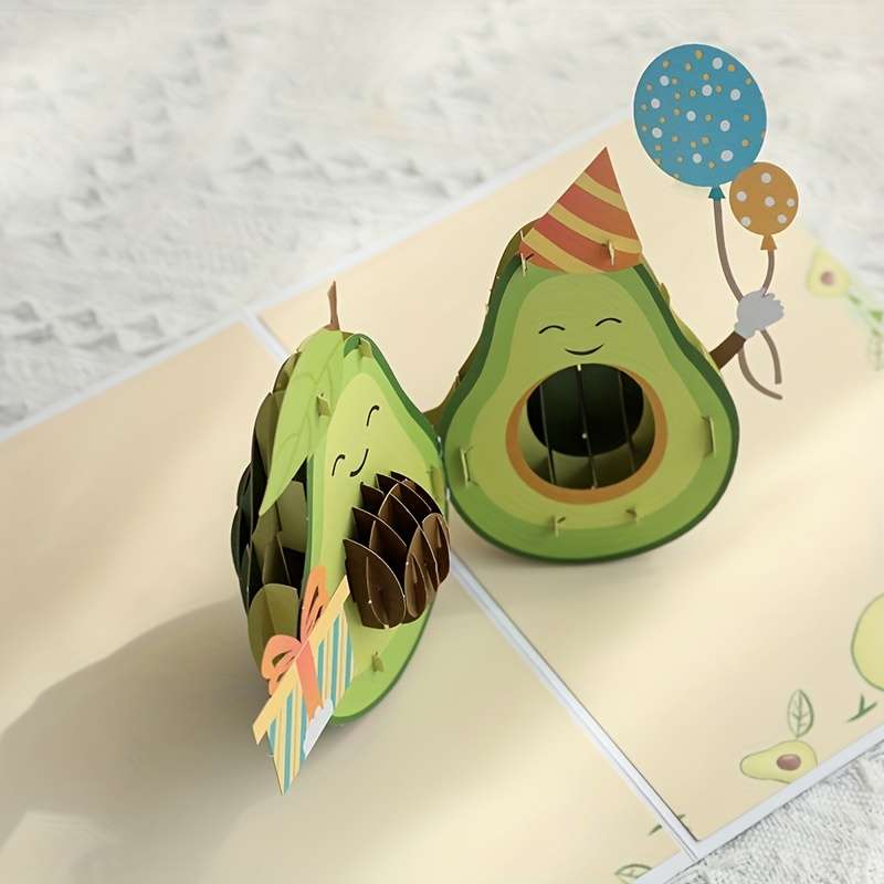 Greeting Cards Style Avocado