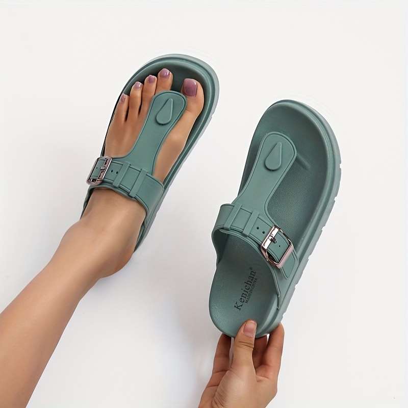 Ladies Summer Flip Flops Black Uk 7