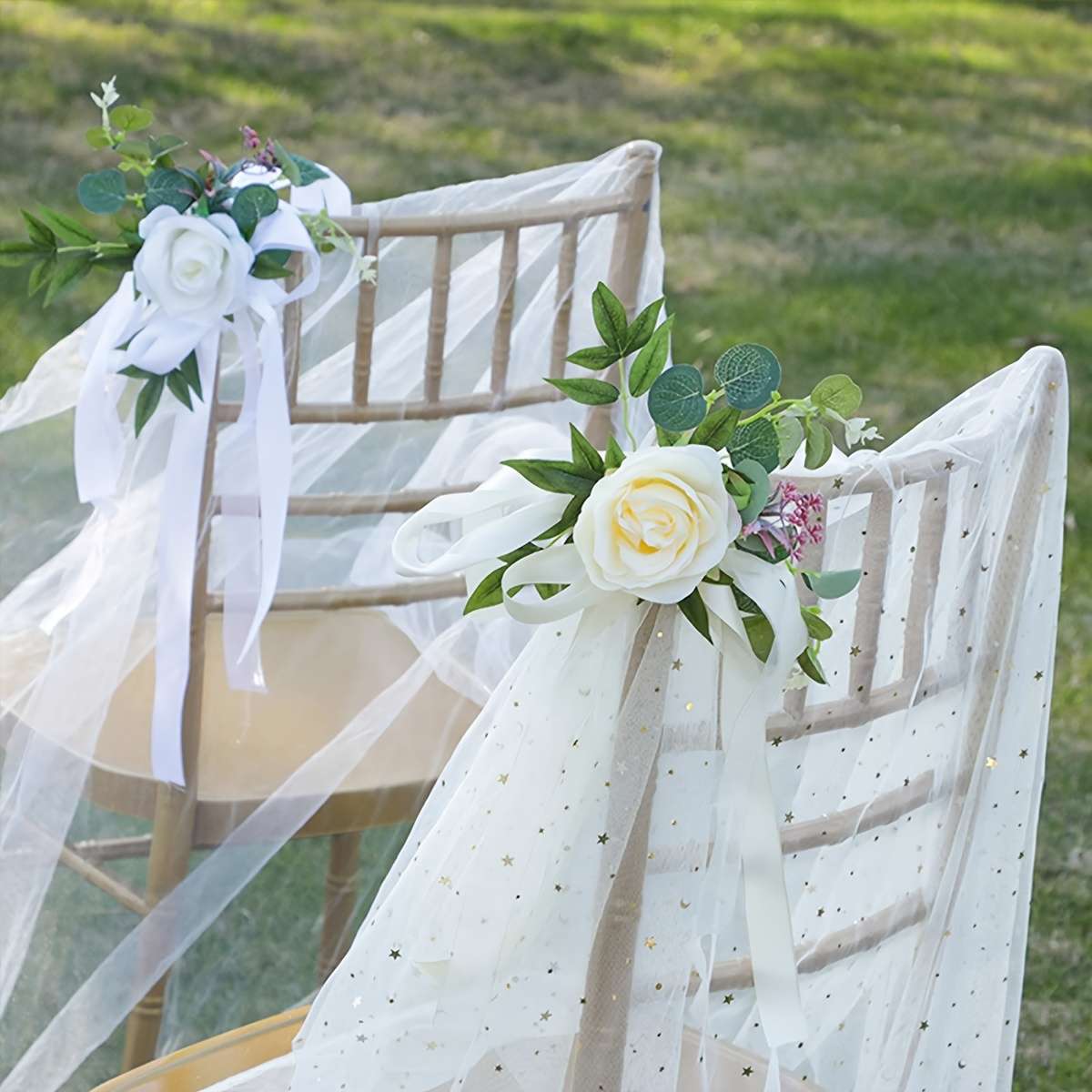 Wedding Supplies Color White Quantity 2Pcs