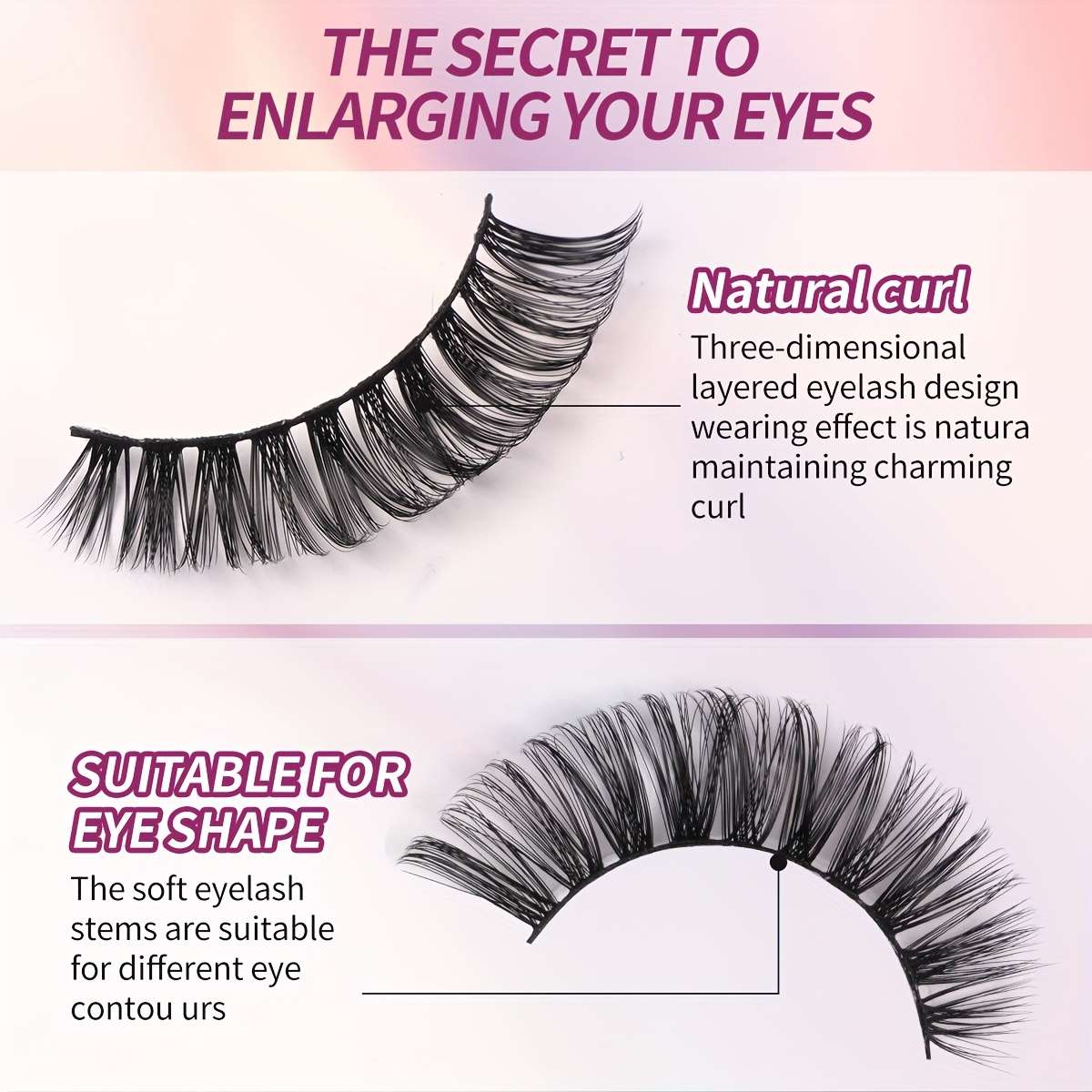 False Eyelashes Model Mgy7645 2