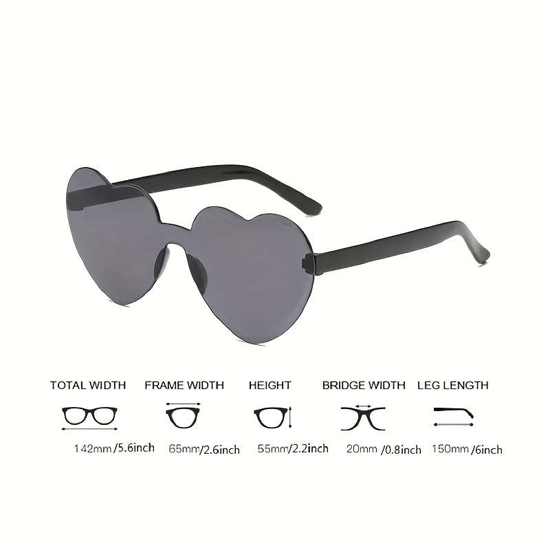 Glasses Color Black*3