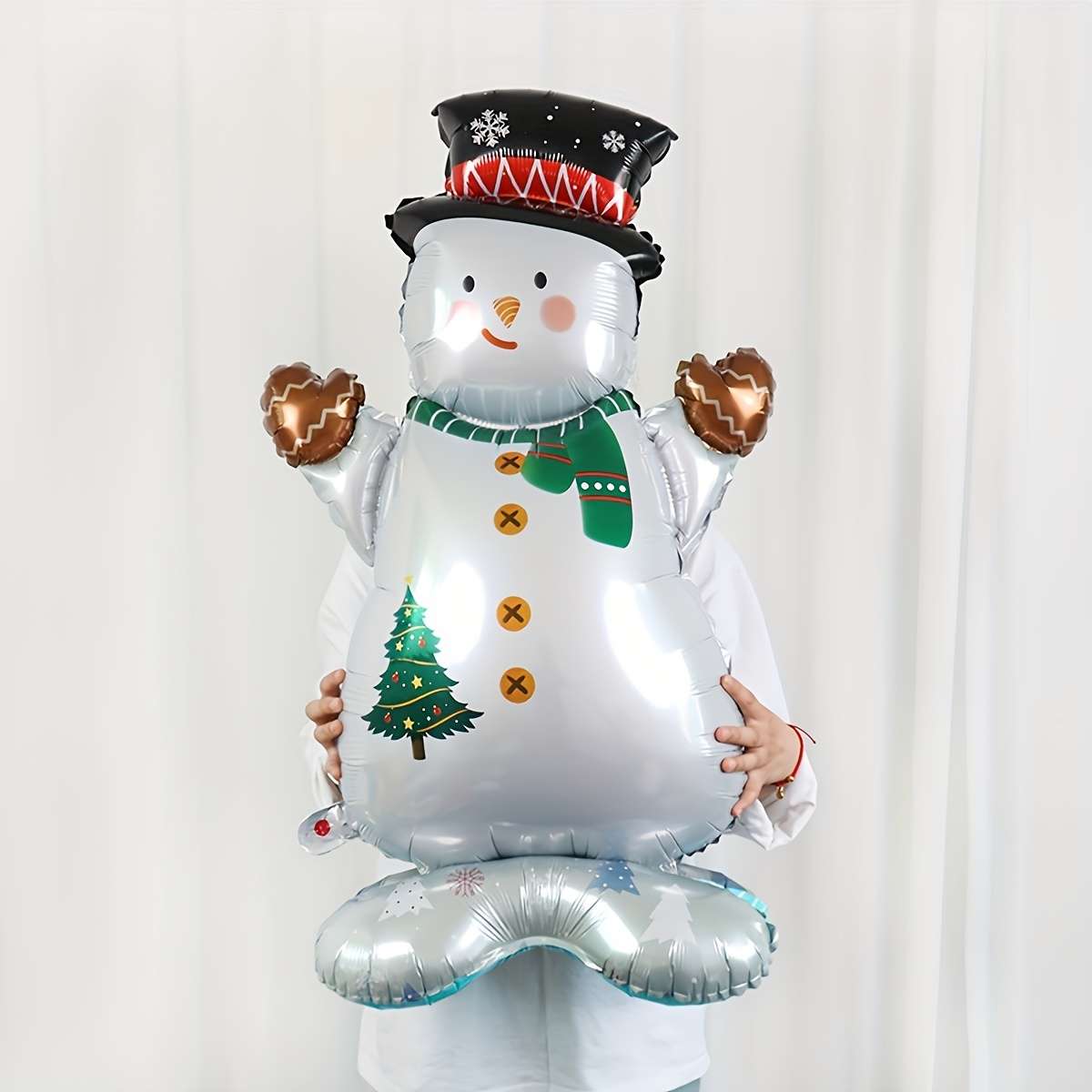 Balloon Items 2Pcs Snowman Standing Balloons
