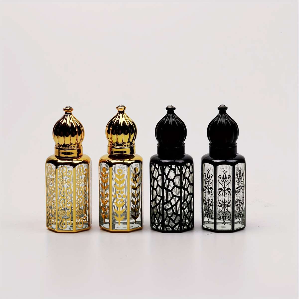 Car  Fragrance  Refill  Bottle Color Silvery  Add  Random Pattern Capacity 3Ml