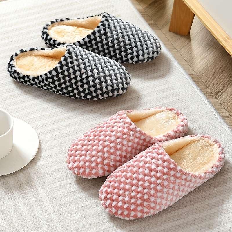 Cotton Slippers Color Camel Sizeuk 6.5-7