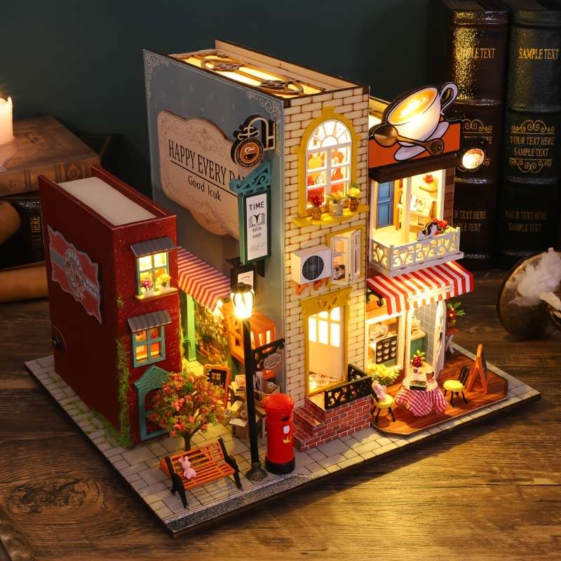 3D Model Desktop Ornament Items Diy Cabin