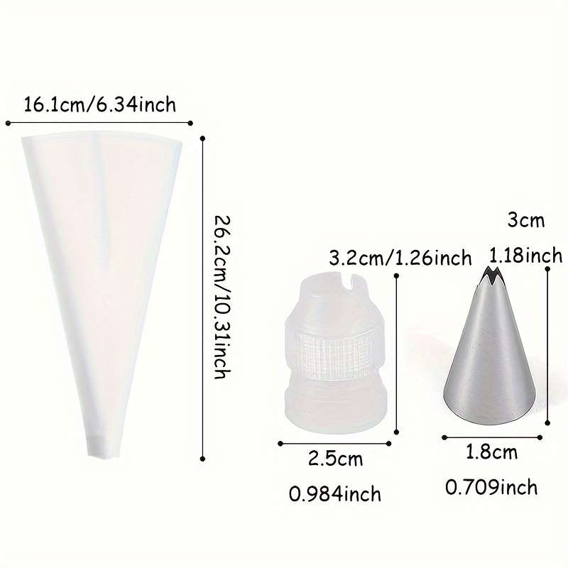Piping Nozzle Items 26 Piece Decorating Set