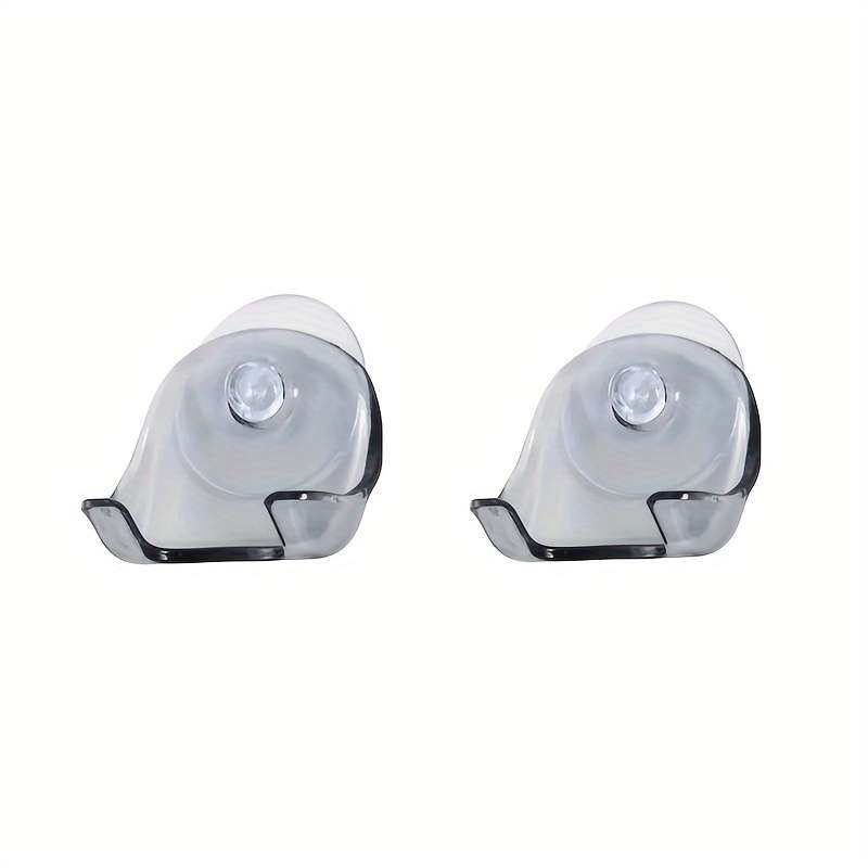Bathroom Storage Rack Color 2Pcs Transparent Gray